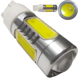 Лампочки светодиодные T20-C 7443 HP5 LENS белые без цоколя 2 конт. 7,5W HP 5 LED x 1,5W 12В (1шт.