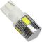 Лампочки светодиодные T10 wedge-C2 белые без цоколя 6 LED SMD 5730 V2 бел цок ECO 6300К e1 12В